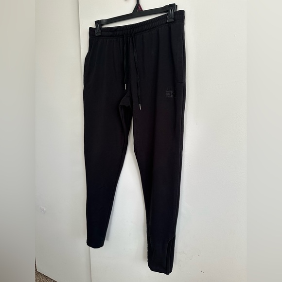 Men's Black Jogger Pants - Picture 6 of 15